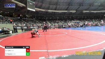 43 lbs Round Of 16 - Rowdy Tyler, Berryhill Wrestling Club vs Dominic Najera, THRESHOLD WC