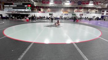 149 lbs Cons. Round 5 - Daniel Loizeaux, Benedictine College vs Luke Ward, Avila