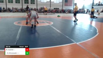 109-116 lbs Cons. Round 1 - Nicholas Mrozowski, RWC vs Michael Goolish, Conant HS