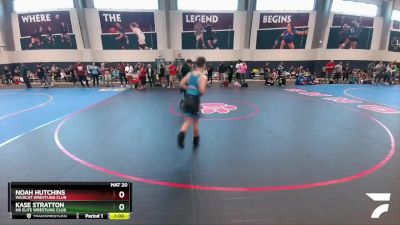 110 lbs Quarterfinal - Kase Stratton, NB Elite Wrestling Club vs Noah Hutchins, Wildcat Wrestling Club