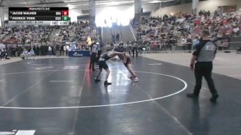A 144 lbs Champ. Round 1 - Jacob Walker, Brighton High School vs Patrick York, Station Camp High School