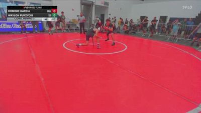 126 lbs Cons. Round 3 - Dominic Garcia, Unattached vs Waylon Purzycki, El Dorado