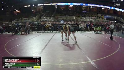 130 lbs Cons. Round 1 - Alexa Paz, SLAM Miami vs Bry Kaminsky, University (Orange City)