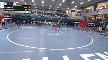 138 lbs Cons. Round 1 - Jace Lovett, Airline vs Kaleb Dye, Keller Central