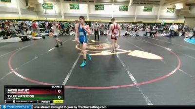 165 lbs Round 2 - Tyler Waterson, Unattached vs Jacob Hatley, Wyoming Unattached