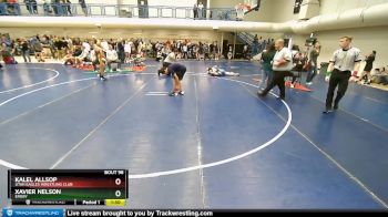 98 lbs Cons. Round 1 - Xavier Nelson, Emery vs Kalel Allsop, Utah Eagles Wrestling Club