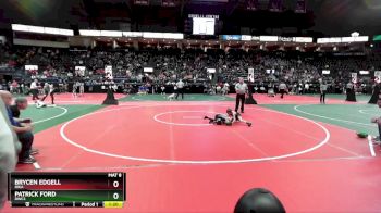 55 lbs Champ. Round 1 - Brycen Edgell, RIKA vs Patrick Ford, DWC3