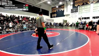 120 lbs Semifinal - Josiah Leyvas, La Serna vs Nathan Reynolds, St. John Bosco