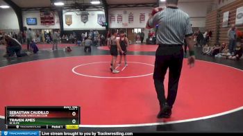 8 lbs 3rd Place Match - Sebastian Caudillo, Fort Madison Wrestling Club vs Traven Ames, DC Elite