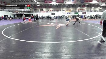 157 lbs Quarterfinal - Christian Arberry, Marian University (IN) vs Josey Jernegan, University Of Saint Mary (KS)