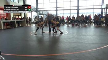 115 lbs Champ. Round 1 - Bryer Kressley, Belle Plaine Wrestling vs Ethan Bergmann, CPU Storm Wrestling