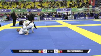 Isaac Parreira Barbosa vs Ivo César Sakihara 2025 Brasileiro Jiu-Jitsu IBJJF
