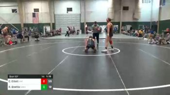 160 lbs Prelims - Clayton Elliott, Valentine Wrestling Club vs Ryan Boehle, GI Grapplers Purple