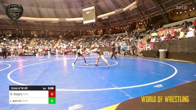 90 lbs Consi Of 16 #2 - Braxton Bagby, Moen Wrestling Academy vs James Garcia, Nebraska Elite