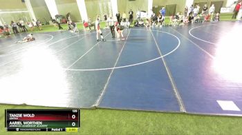 135 lbs Cons. Round 2 - Tanzie Wold, Uintah vs Aariel Worthen, American Leadership Academy
