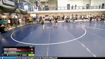 133-143 lbs Round 1 - Izzy Clements, Champions Wrestling Club vs Lilly Simonsen, Riverton Wolfpack Wrestling