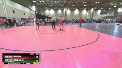 120A Quarterfinal - Carter Foglesong, Carl Junction vs Kaiden Johnson, Fort Osage