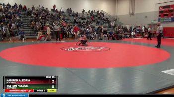 126 lbs Cons. Semi - Tayton Nelson, Cedaredge vs Kamron Alegria, Montrose