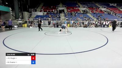 155 lbs Cons 16 #2 - Kara Kuge, WI vs Alison Evans, CO