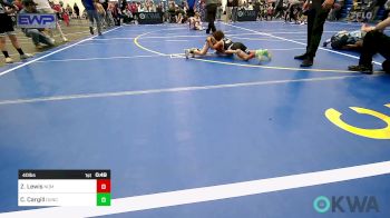 40 lbs Final - Zayden Lewis, Team Nomad vs Canton Cargill, Duncan Demon Wrestling