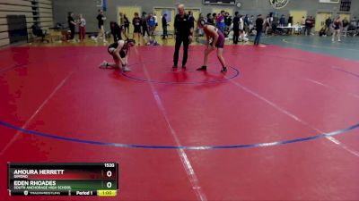 152G Cons. Semi - Eden Rhoades, South Anchorage High School vs Amoura Herrett, Dimond