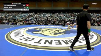 113 lbs Final - Lazarus McEwen, Capital vs Jorge Rios, St John Bosco