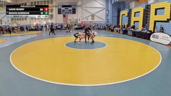 132 lbs Champ. Round 1 - Gavin Mundy, Delaware Military Academy vs Mason Harrison, Middletown