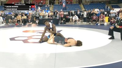 157 lbs Cons. Rd Of 16 - Jacob Morris, Alaska vs Colin Rutlin, Missouri