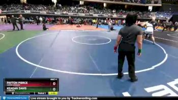 5A - 220 lbs Semifinal - Keagan Davis, Lubbock vs Payton Pierce, Lucas Lovejoy