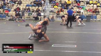 132 lbs Cons. Round 5 - EJ Hill, Boys` Latin School vs Maximus Conley, Mount Saint Joseph