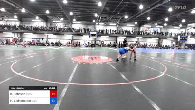 154-RED lbs Rr Rnd 3 - Keira Johnson, Burnt Hills/Scotia/BSpa vs Hailey Lichtenstein, Middletown