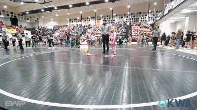 51 lbs Rr Rnd 1 - Kenadee Wheeler, Grove Takedown Club vs Aeryn Jackson, Locust Grove Youth Wrestling