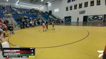 63 lbs Cons. Semi - Carson Marberry, North Big Horn Rams vs Augustus Loyning, Powell Wrestling Club