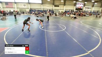 116 lbs Consolation - Yamilett Cortez, Grindhouse WC vs Mara Jade Watters, Thundercats WC