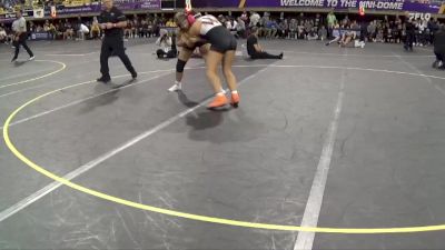 180 lbs Round 1 (16 Team) - Mia Gaetjens, Adrian College vs Ellie Poulette, Wartburg