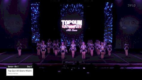 Top Gun All Stars-Miami - F1erce Felines [2025 Senior--Div 1 Day 2] 2025 All Out Grand Nationals