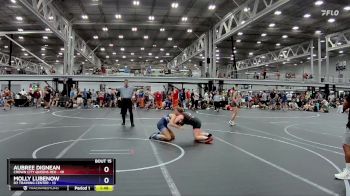 132 lbs Round 4 (8 Team) - Aubree Dignean, Crown City Queens Red vs Molly Lubenow, D3 Training Center