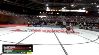 190 lbs Champ. Round 2 - Evan Finley, Rocky Mountain vs Blaise Turner, American Falls