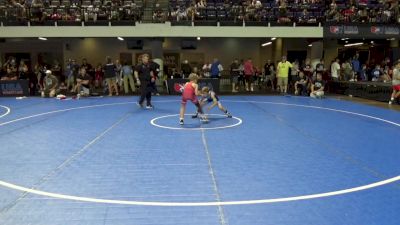 56 lbs Champ. Rd Of 16 - Oliver Heist-Levine, Bozeman Wrestling Club vs Jace Weaver, Moen Wrestling Academy