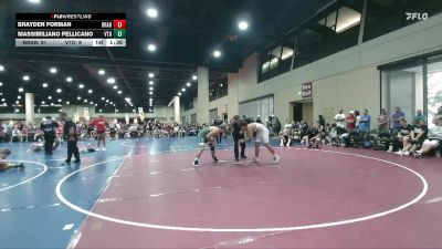 150 lbs Round 1 (4 Team) - Brayden Forman, BRAWL Black vs Massimiliano Pellicano, Venice Takedown Club