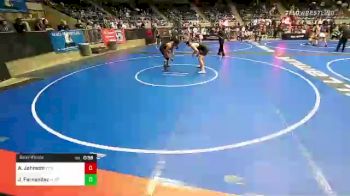 200 lbs Semifinal - Aryn Johnson, Pitbull Wrestling Academy vs Jake Fernandez, Platte County