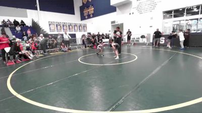 50 lbs Cons. Semi - Cannon Cunningham, Reign WC vs Paradise Noriega, Powerline Wrestling