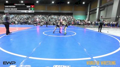 100 lbs Quarterfinal - Liam Hayden, Bay Area Dragons vs Josiah Nelson, N8