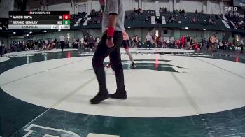 149 lbs Semifinal - Sergio Lemley, Michigan vs Jacob Brya, Northern Illinois