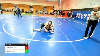 106 lbs Consi Of 32 #2 - Joseph Rowinski, Hackettstown vs Vincent DeSomma, Seton Hall Prep