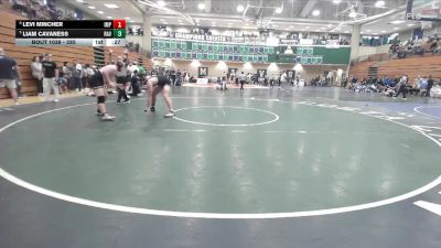 285 lbs Cons. Semi - Levi Mincher, Imperial vs Liam Cavaness, Ramona