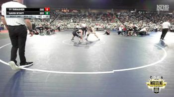B5A-175 lbs Cons. Semi - Ty Thrasher, Coweta vs Gavin Wyatt, Grove