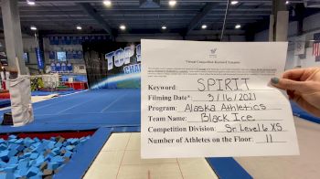 Alaska Athletics - Black Ice [L6 Senior - Xsmall] 2021 PacWest Virtual Championship