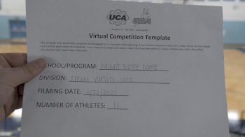 Mount Notre Dame High School [Small Varsity - Jazz] 2021 UCA & UDA March Virtual Challenge