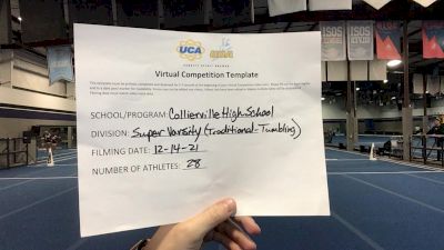 Collierville High School [Super Varsity] 2021 UCA December Virtual Regional